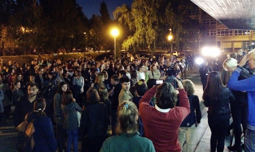 Radnici i studenti Filozofskog fakulteta u Zagrebu podržavaju radnice menze zadarskog sveučilišta