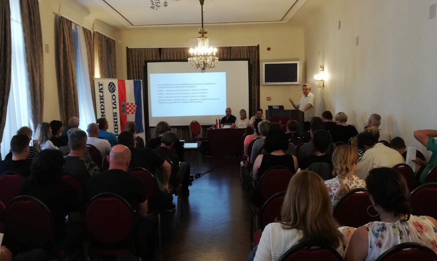 Najava 5. Izborne skupštine Novog sindikata