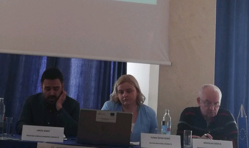 Održan drugi okrugli stol - EU mehanizmi i alati za održivi socijalni dijalog